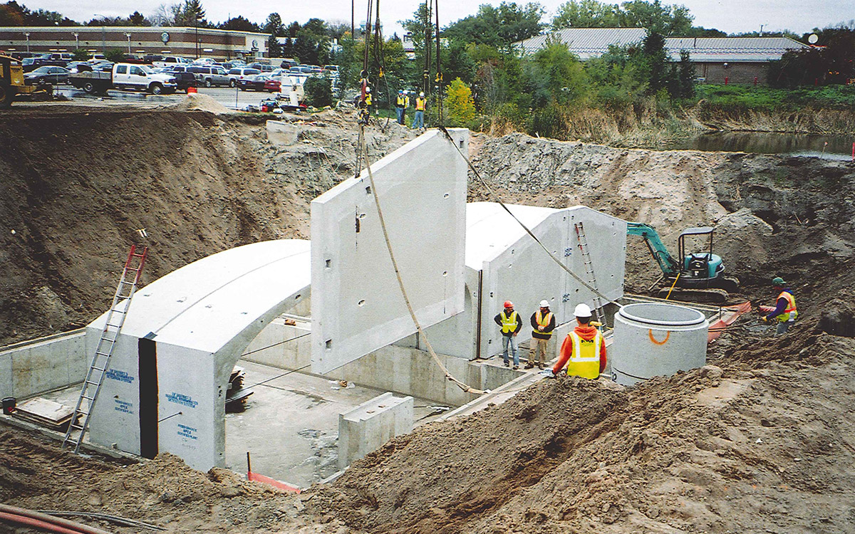 stormwater treatment facility